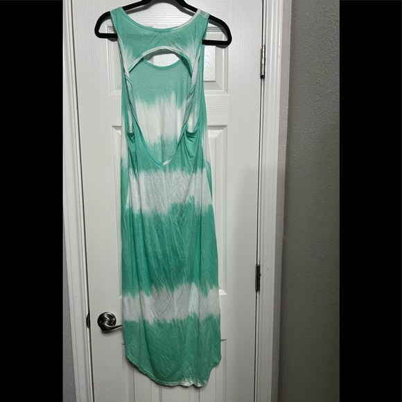 Lush boho twisted back tank dress - Picture 3 of 9